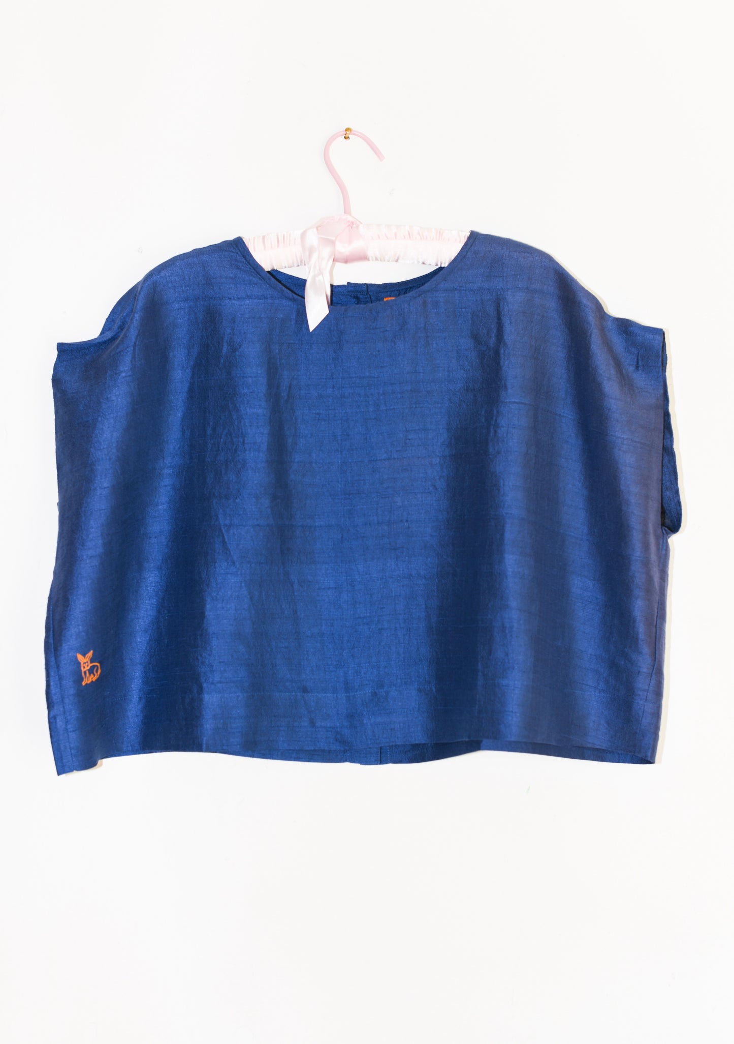 Eve Crop Top | Silk Dupioni