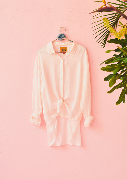 Classic Button Down | Viscose Satin