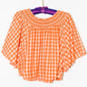 Flagler Crop Top | Gingham Coniglio Palm Beach