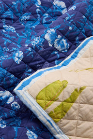 Queen Reversible Quilt | Cotton Percale