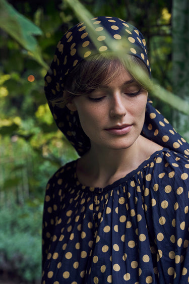 Seaview Scarf | Cotton Voile