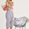 Cinch Back Pant | Cotton Coniglio Palm Beach