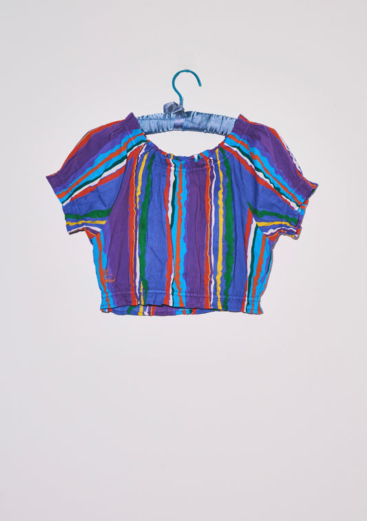 Laurie Crop Top | Medium Weight Cotton Voile
