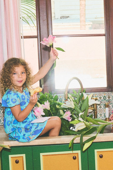 Kids Remy Mini Skirt | Cotton Cambric