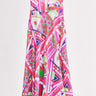Adjustable Maxi Bustle Skirt | Crinkle Cotton Coniglio Palm Beach
