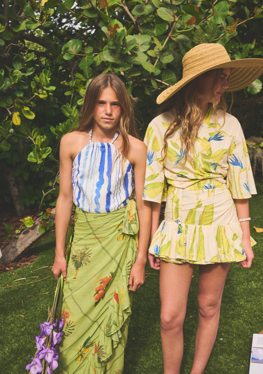 Ruffle Power Pareo™ | Cotton Gauze