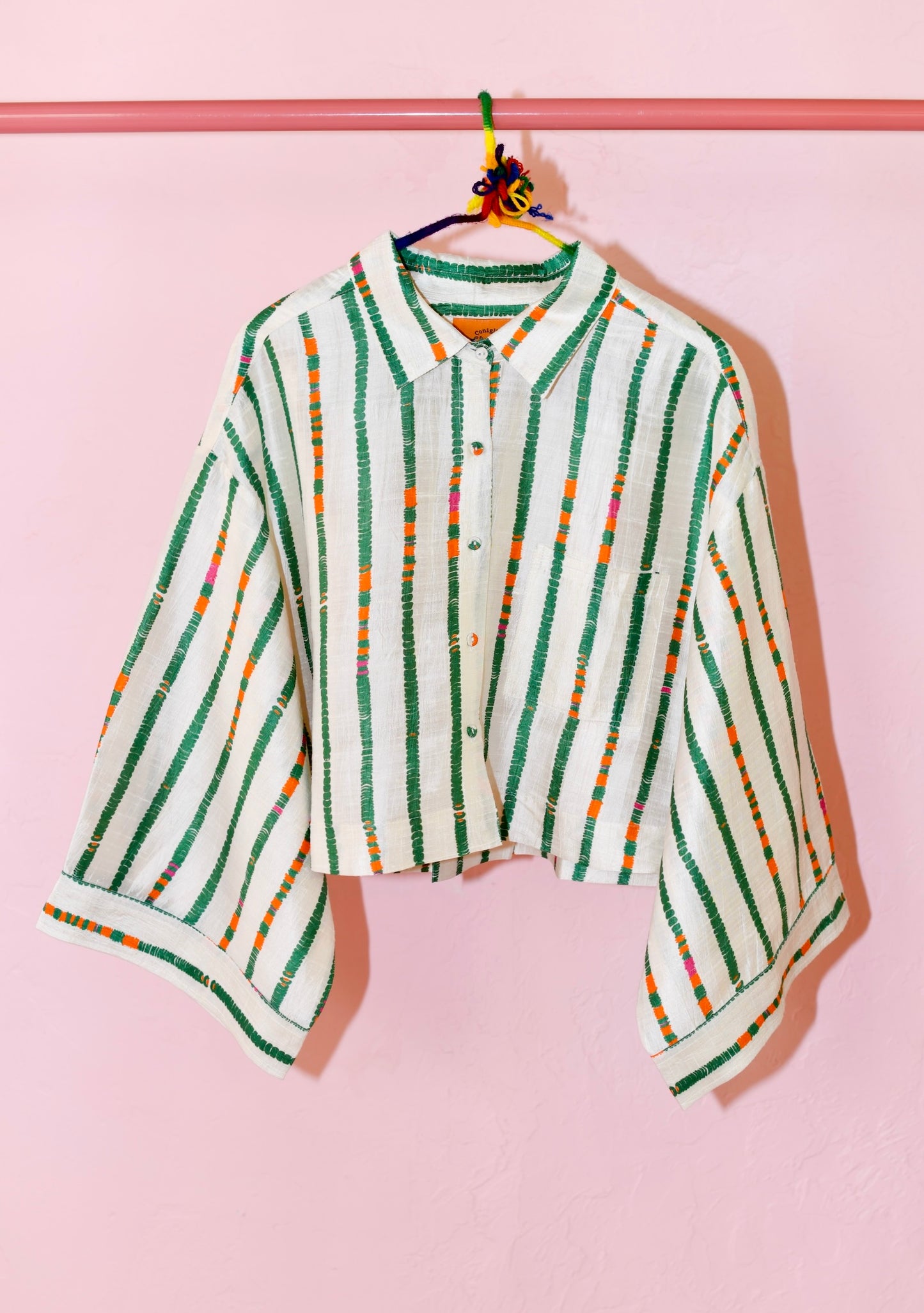 Everglades Crop Top | Silk Dupioni