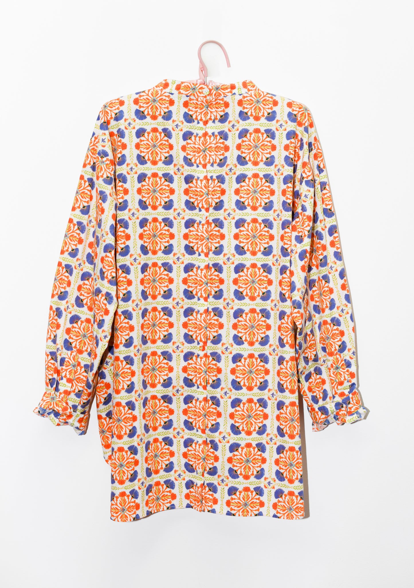 Open Back Modern Layering Top | Cotton Poplin