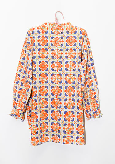 Open Back Modern Layering Top | Cotton Poplin Coniglio Palm Beach