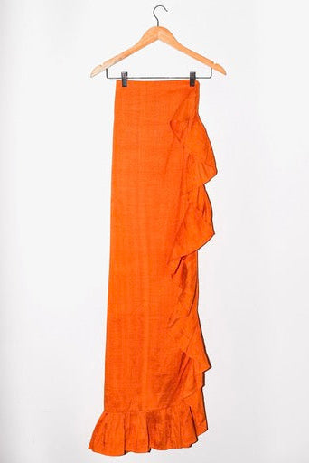 Ruffle Power Pareo™  | Silk Dupioni