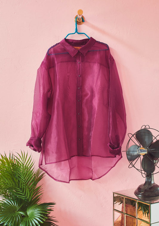 Classic Button Down | Organza
