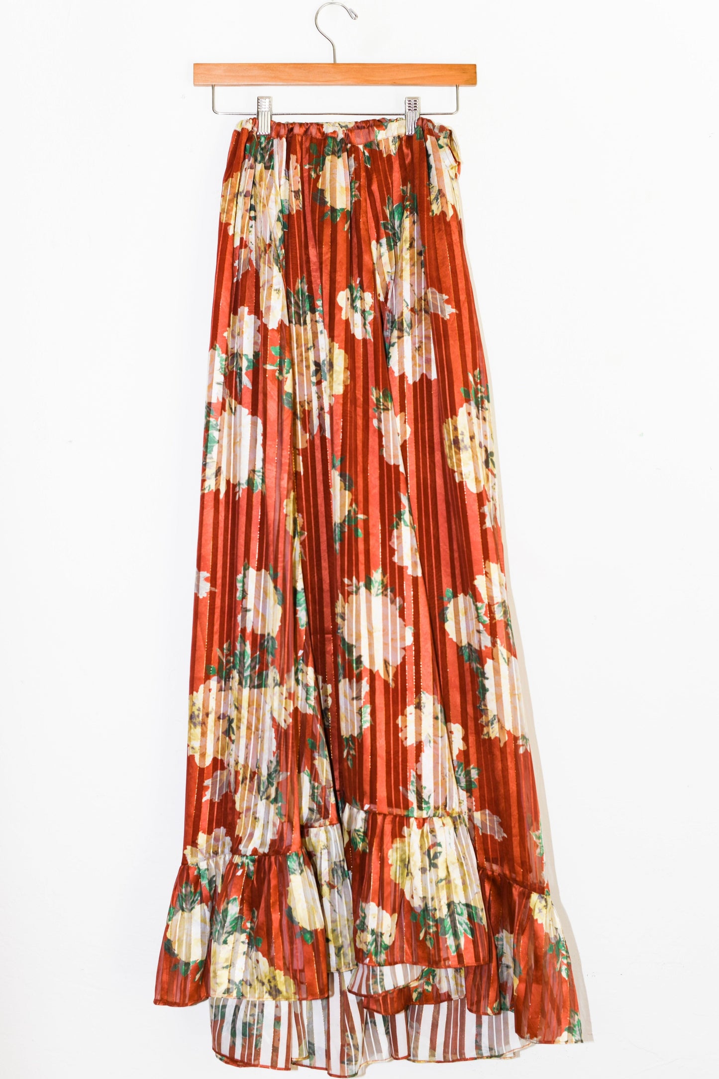 Royal Palm Maxi Skirt | Shadow Stripe