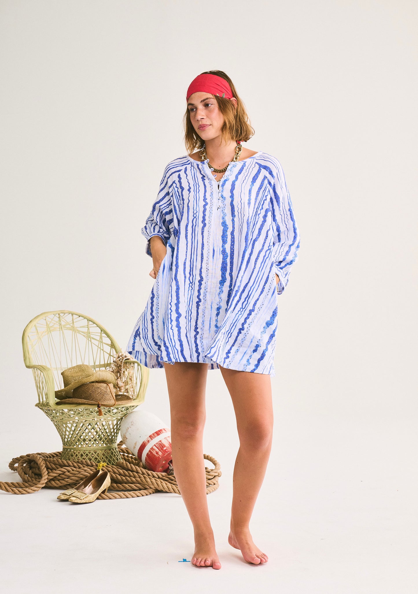 Jaclyn Mini Dress | Linen