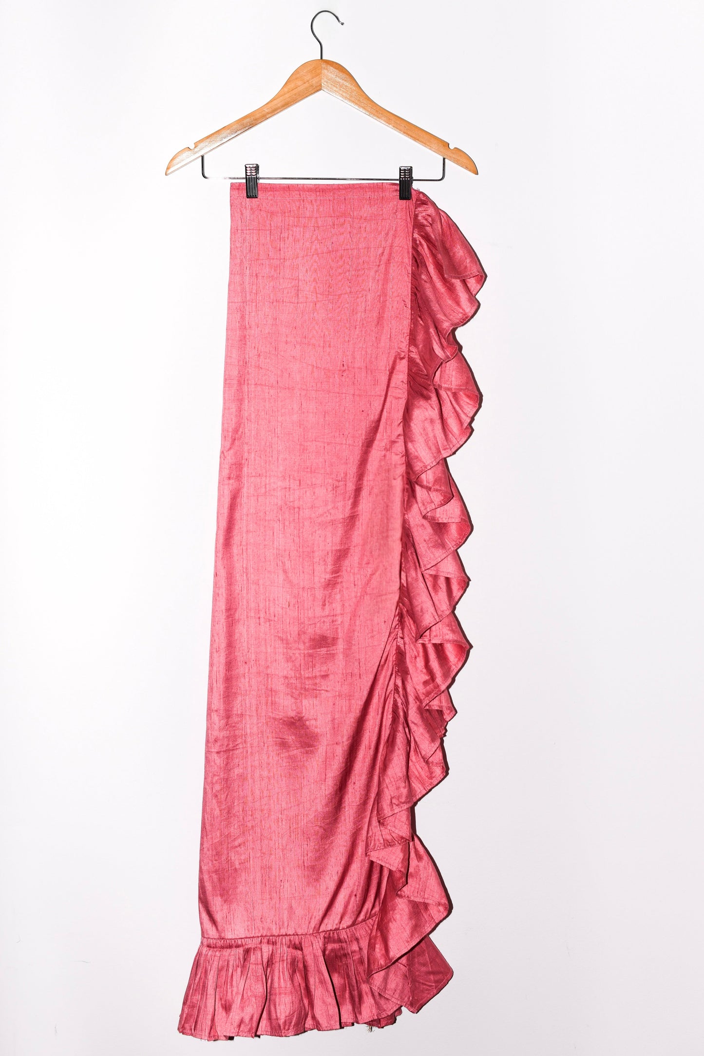 Ruffle Power Pareo™  | Silk Dupioni