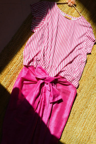 Seagate Tee | Stripe Coniglio Palm Beach