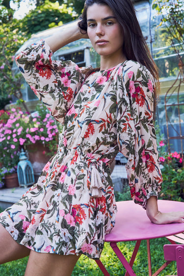 Canopy Mini Dress | Viscose Chiffon