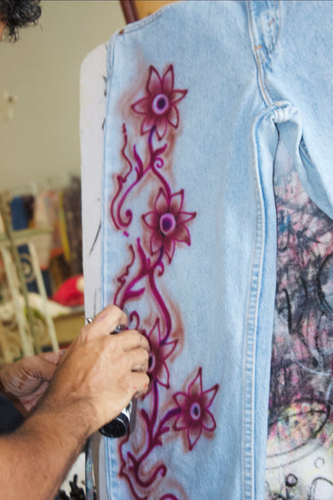 Wild Wild West Jeans | Airbrush Vintage Denim