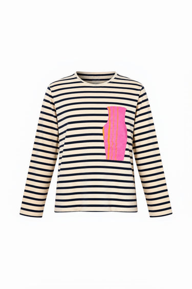 Vase Rework Striped Top | Vintage Mariner