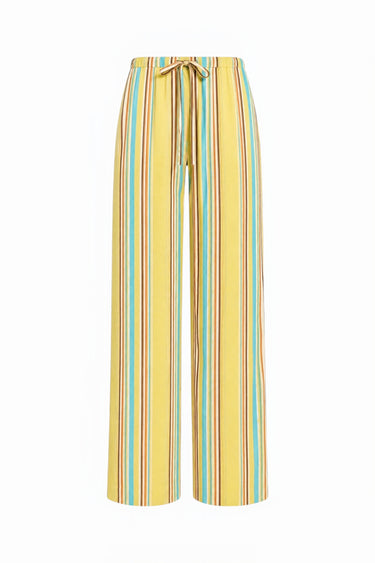Juno Pant | Medium Weight Bold Stripe