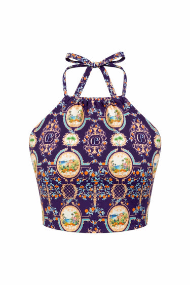Beach Handkerchief Top | Cotton Voile