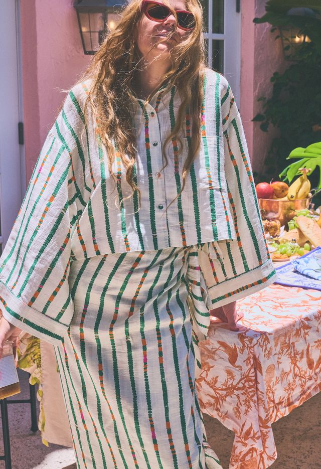 Ruffle Power Pareo™  | Silk Dupioni