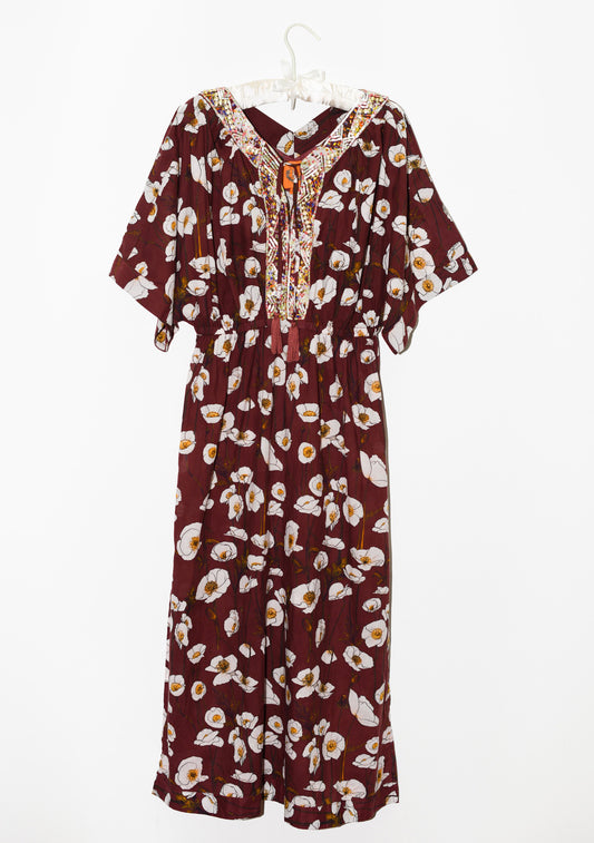 Lita Beaded Maxi Dress | Cotton