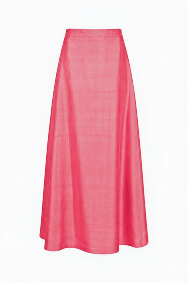 Monroe Adjustable Maxi Bustle Skirt | Silk Dupioni Coniglio Palm Beach