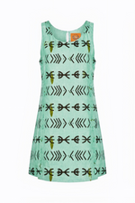 Palmo Mini Dress | Silk Dupioni