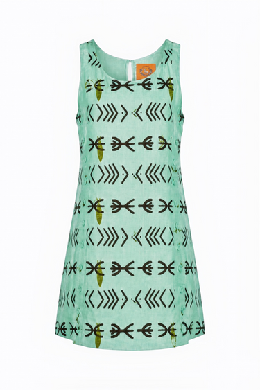 Palmo Mini Dress | Silk Dupioni