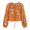 Oleander Blouse | Cotton Voile Coniglio Palm Beach