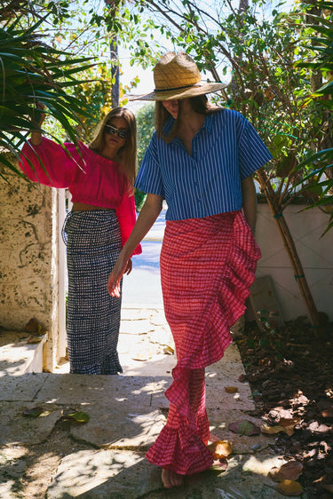 Kenlyn Crop Top | Yarn Dye Cotton