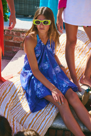 Seaspray Mini Dress | Cotton Voile