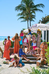 Shirred Half Placket Maxi Dress | Silk Dupioni