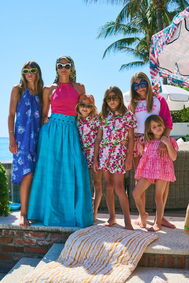 Shirred Maxi Snap Skirt | Silk Dupioni