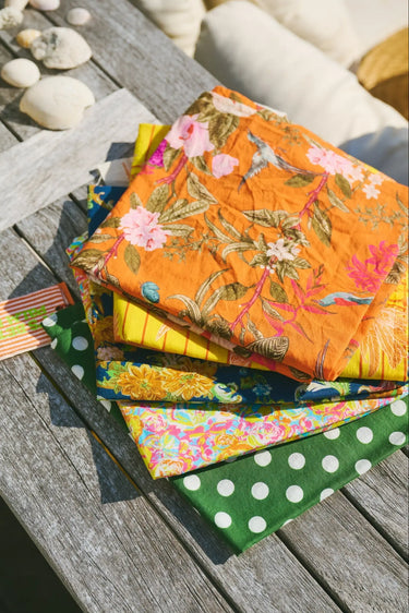Seaview Scarf | Cotton Voile Coniglio Palm Beach