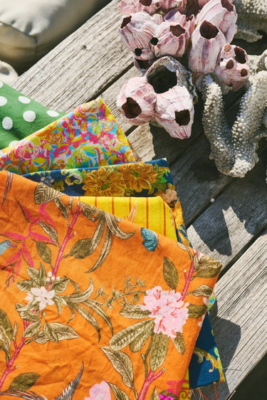 Seaview Scarf | Cotton Voile Coniglio Palm Beach