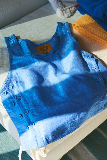 Palmo Tank | Silk Dupioni