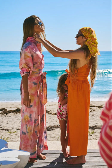 Seaview Scarf | Cotton Voile Coniglio Palm Beach