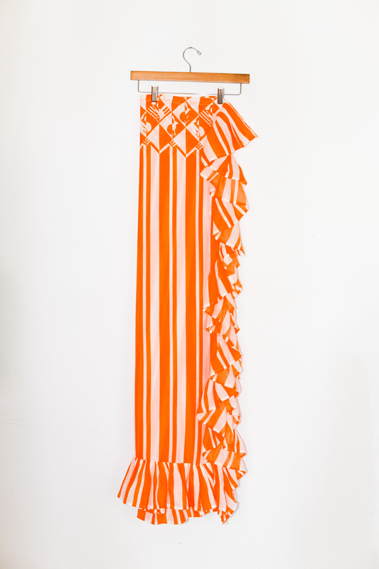 Ruffle Power Pareo™ | Cotton Gauze