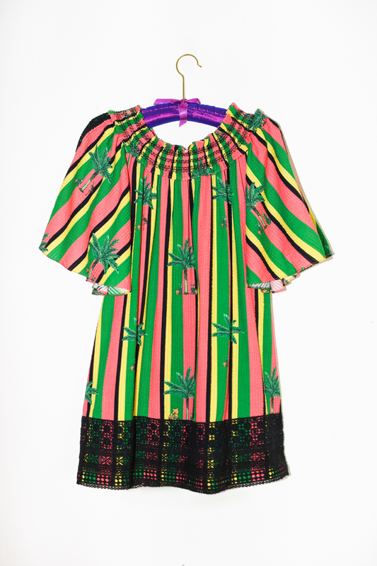 Poolside Mini Dress | Seersucker