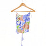 Reed Tie Top | Silk Dupioni Coniglio Palm Beach