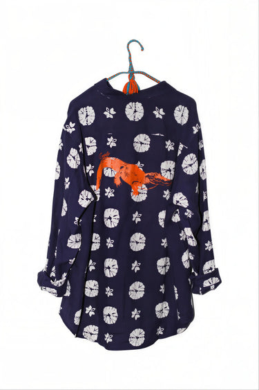 Business Casual | Classic Button Down with Screenprinting Coniglio Palm Beach