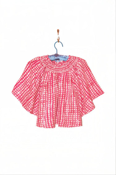 Flagler Crop Top | Embellished Silk Dupioni Coniglio Palm Beach