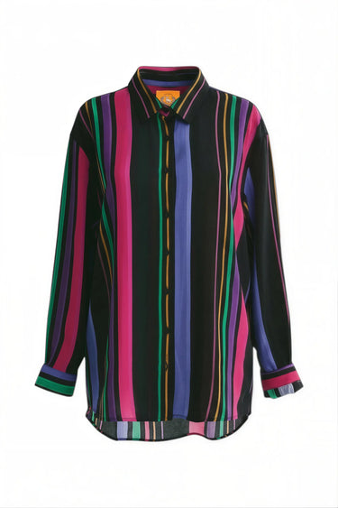 Classic Button Down | Silk Habotai Coniglio Palm Beach