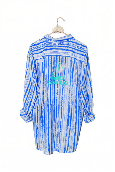 Business Casual | Classic Button Down with Screenprinting Coniglio Palm Beach