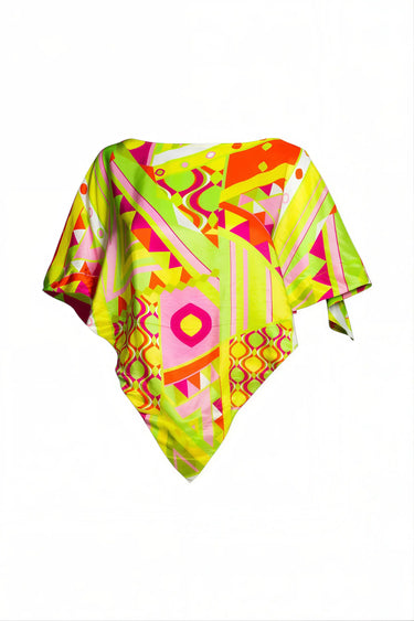 Handkerchief Piper Blouse | Silk Habotai Coniglio Palm Beach