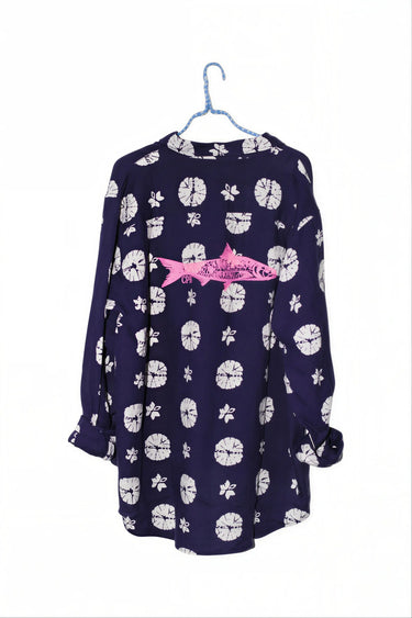 Business Casual | Classic Button Down with Screenprinting