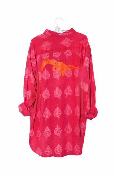 Business Casual | Classic Button Down with Screenprinting Coniglio Palm Beach