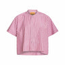 Kenlyn Crop Top | Yarn Dye Cotton Coniglio Palm Beach