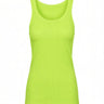 Scoop Neck Tank | Ribbed Cotton Coniglio Palm Beach